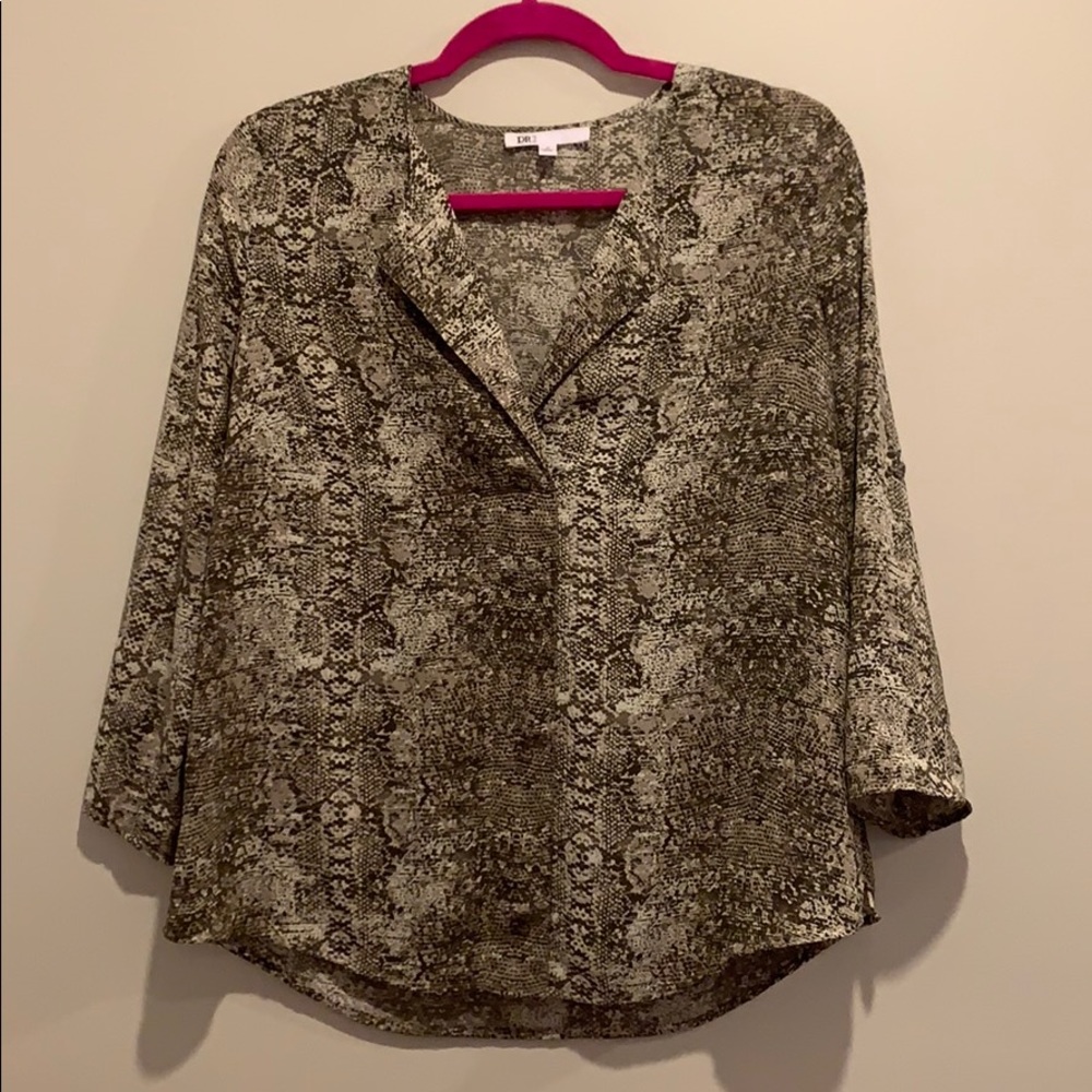 Snakeskin Blouse